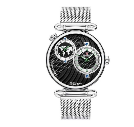 Reloj de Acero Inoxidable para Hombre con Malla Resistente al Agua - Image 4