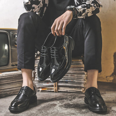 Zapatos Casuales Brogue de Cuero para Hombre - Estilo Verano - Image 7