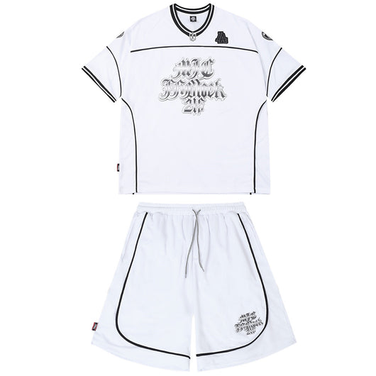 Conjunto de Camiseta Estampada de Manga Corta para Hombre - Image 35