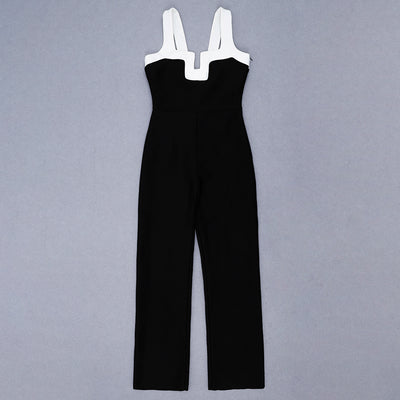 Jumpsuit de Cintura Alta y Piernas Anchas - Image 3