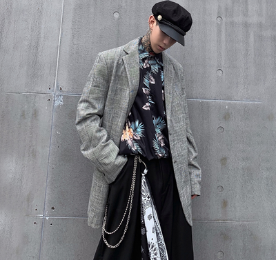 Traje Suelto de Manga Larga para Hombre - Estilo Moderno - Image 22