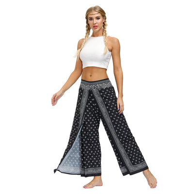 Pantalones Yoga Boho Estampado Étnico para Entrenamientos al Aire Libre - Image 20
