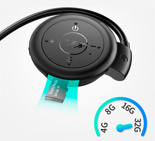 Auriculares Deportivos Bluetooth con Tarjeta de Memoria - Image 4