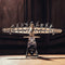 Avión Mecánico de Metal para Armar