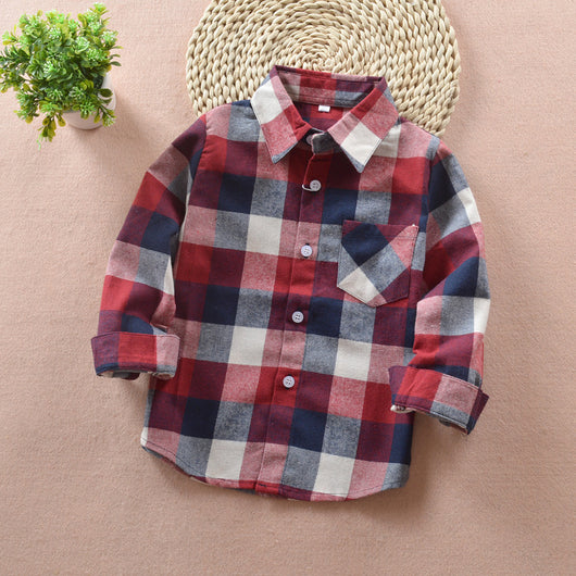 Camisa a Cuadros para Niño - Image 13