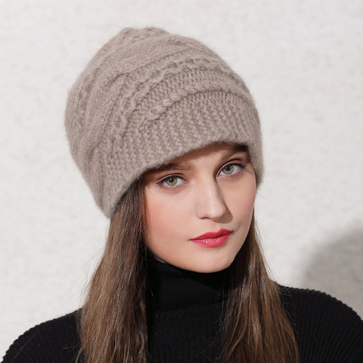Gorro de Cashmere Tejido a Mano con Visera - Calidez Premium - Image 10