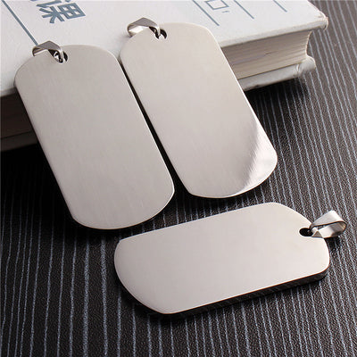 Placa de Identificación para Perro en Acero Inoxidable con Grabado Láser - Image 5