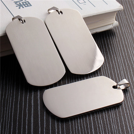 Placa de Identificación para Perro en Acero Inoxidable con Grabado Láser - Image 5