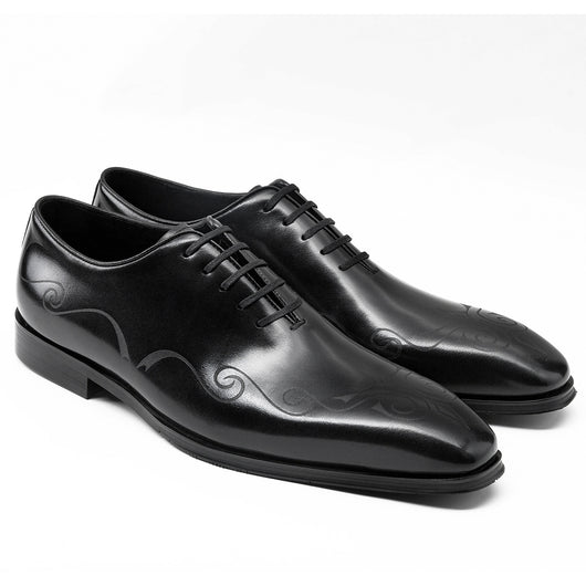 Zapatos Formales de Cuero Genuino para Hombre - Primera Capa Premium