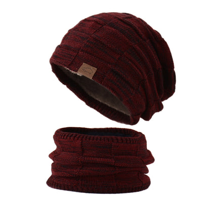 Conjunto de Gorro y Bufanda Tejidos para Parejas - Image 7