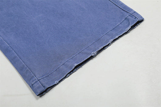 Pantalones Bootcut Anchos de Talle Alto en Colores Sólidos - Image 7