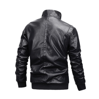 Chaqueta de Cuero para Hombre con Forro Polar - Image 6