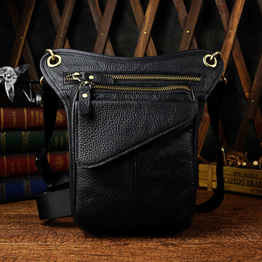 Riñonera de Cuero Crazy Horse para Hombre - Image 2