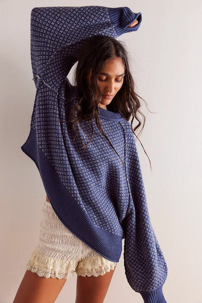 Suéter Tejido Jacquard Cuello Redondo para Otoño e Invierno - Image 17