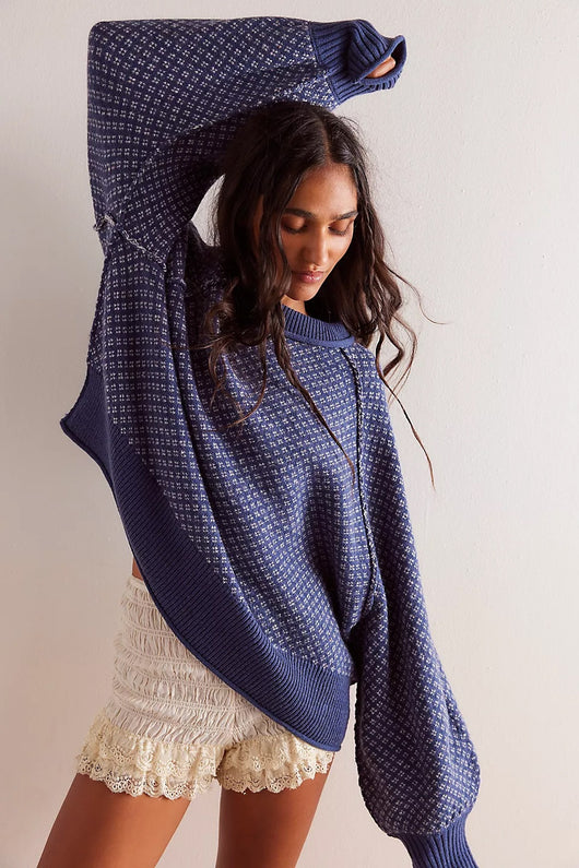 Suéter Tejido Jacquard Cuello Redondo para Otoño e Invierno - Image 17