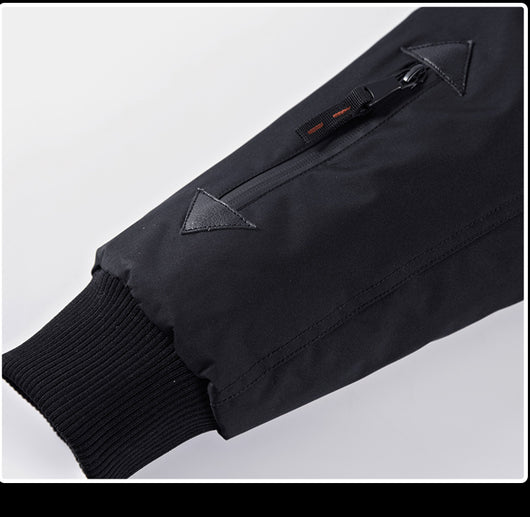 Chaqueta con Cuello de Piel de Cordero - Image 5
