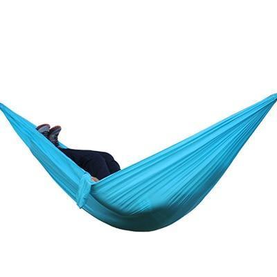 Hamaca de Camping Portátil - Hamaca Doble de Paracaídas para Aventuras al Aire Libre - Image 34