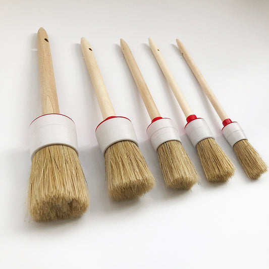 Set de 5 Cepillos Profesionales para Detallado Automotriz - Image 2