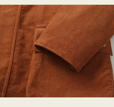 Abrigo Trench Vintage en Pana Estilo Maillard - Image 10
