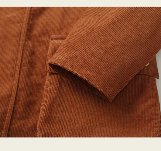 Abrigo Trench Vintage en Pana Estilo Maillard - Image 10