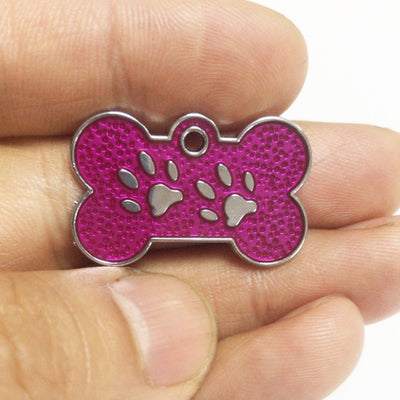 Placa de Identificación para Mascotas en Aleación de Zinc con Grabado Personalizado - Image 14