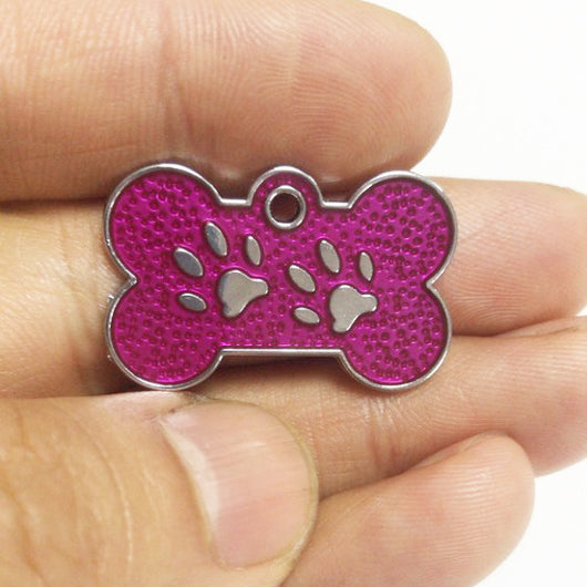 Placa de Identificación para Mascotas en Aleación de Zinc con Grabado Personalizado - Image 14