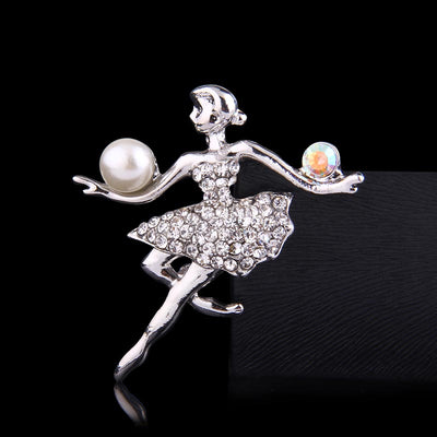 Broche Bailarina Brillante con Cristales - Image 13
