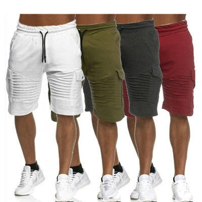 Pantalones Deportivos Slim Rayados con Bolsillos para Hombre