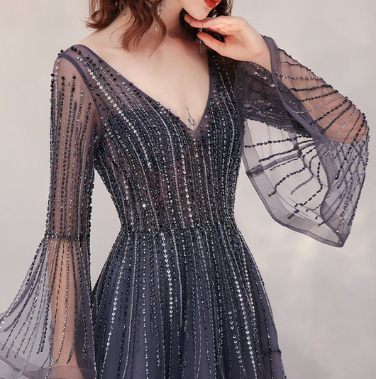 Vestido de Noche Elegante Lujo Premium para Gala - Image 9