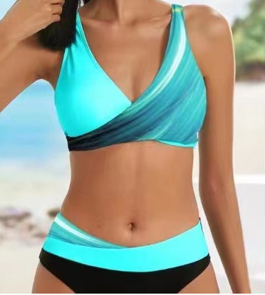 Bikini Estampado Dividido Estilo Europeo y Americano - Image 7