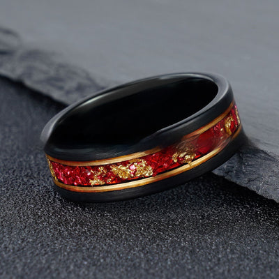Anillo Vintage Oro Rosa para Hombre - Diseño Elegante - Image 3