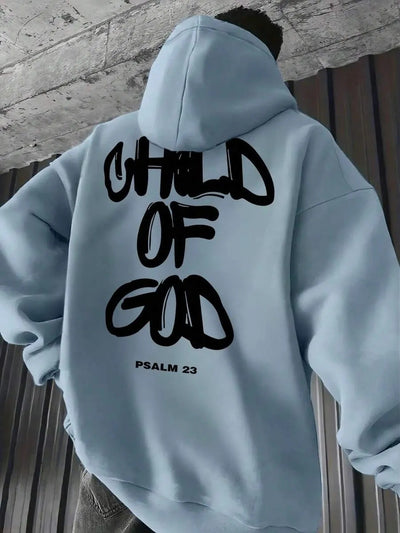Sudadera Hombre con Estampado de Letras y Forro Polar Cálido - Image 6