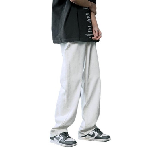 Jeans Rectos Sueltos Ligeros para Hombre - Comodidad de Verano - Image 5