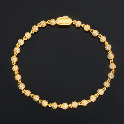 Pulsera de Diamantes para Hombre 4mm - Image 6