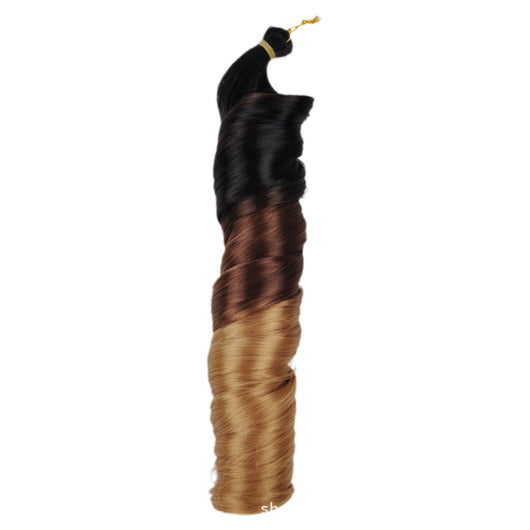 Extensiones de Cabello Crochet Ondas Sueltas Africanas con Asa - Rizo Grande - Image 3