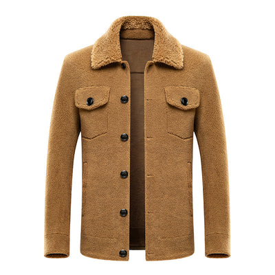 Chaqueta de Lana Esquilada para Hombre