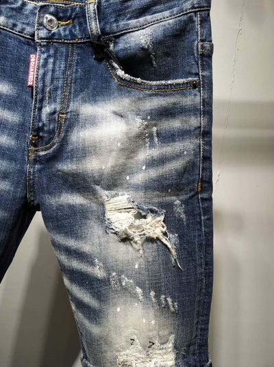 Pantalones Cortos Vaqueros Modernos para Hombre - Image 2