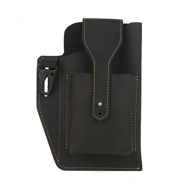 Riñonera Vintage para Hombre en Colores Sólidos