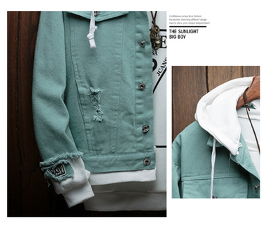 Chaqueta de Mezclilla con Capucha - Image 8