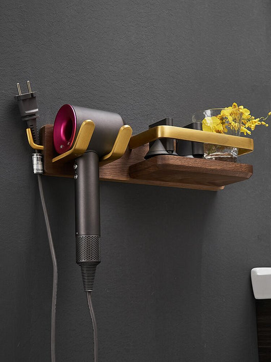 Organizador de Secador sin Perforación - Soporte Multifuncional para Baño - Image 2