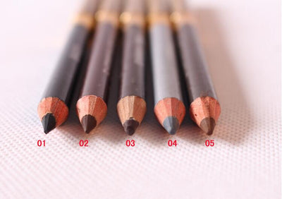 Lápiz de Cejas Impermeable 2 en 1 con Cepillo - Maquillaje Duradero - Image 4