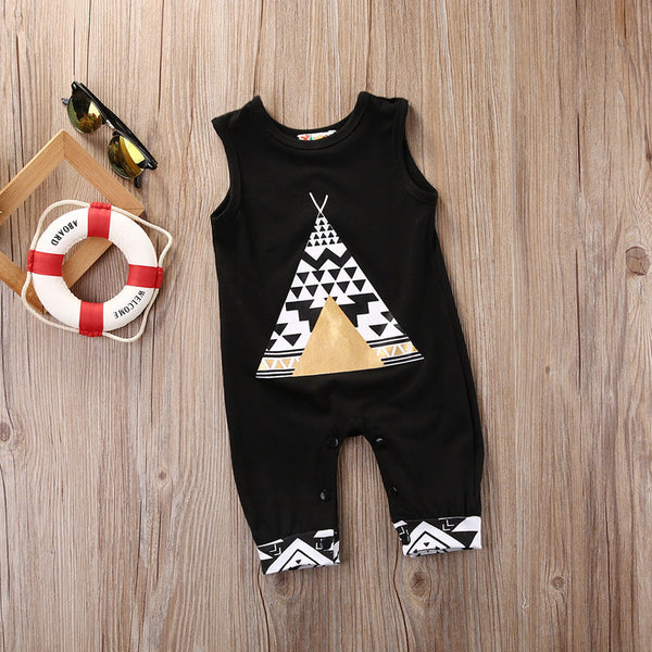 Ropa de Verano Tribal para Bebés Niños y Niñas
