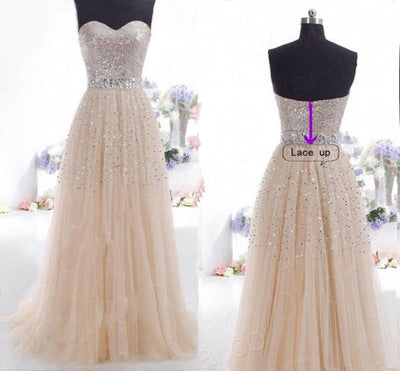 Vestido de Noche Elegante Europeo Estilo Sexy