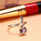 Three Lives III Fox Ring Morado Number 6