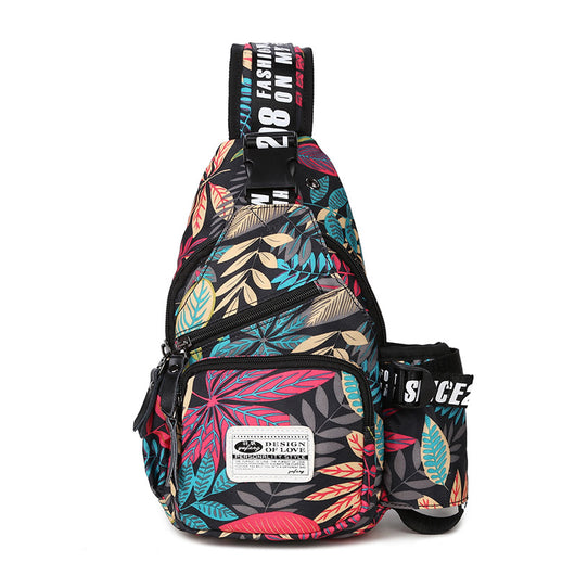 Bolsa Pecho Estampado Hoja de Arce - Image 5