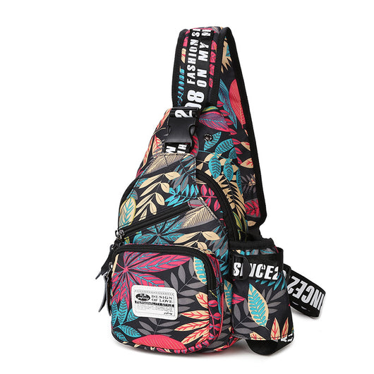 Bolsa Pecho Estampado Hoja de Arce - Image 4