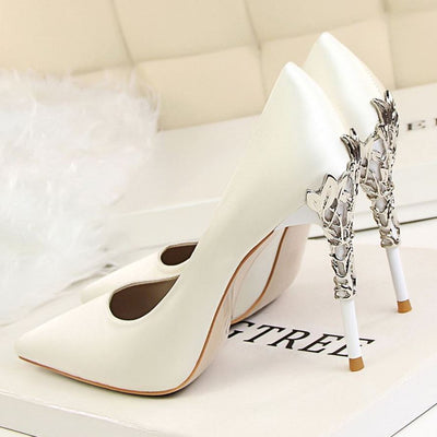Zapatos de Tacón Stiletto Puntiagudo para Dama de Honor y Novia - Image 23