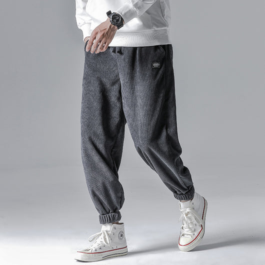 Pantalones de Chándal con Puños Fruncidos - Image 4