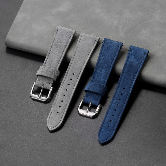 Correa de Reloj de Ante con Liberación Rápida - Image 21