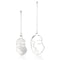 Creative personality and funny earrings Plateado